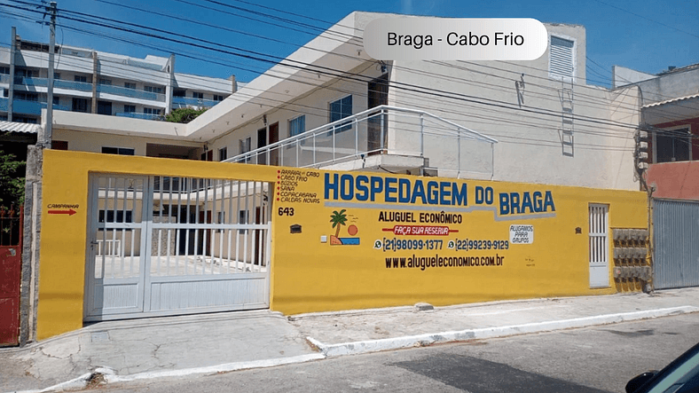 Braga - Kitnet 08 - Cabo Frio - Aluguel Econômico