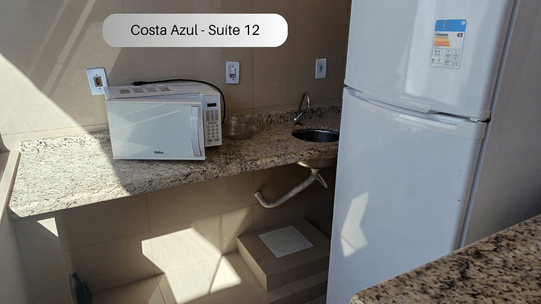 Costa Azul - Suíte 12 - Cabo Frio - Aluguel Econômico