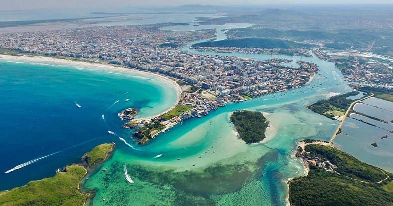 Costa Azul - Suíte 13 - Cabo Frio - Aluguel Econômico