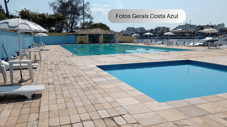 Costa Azul - Suíte 14 - Cabo Frio - Aluguel Econômico