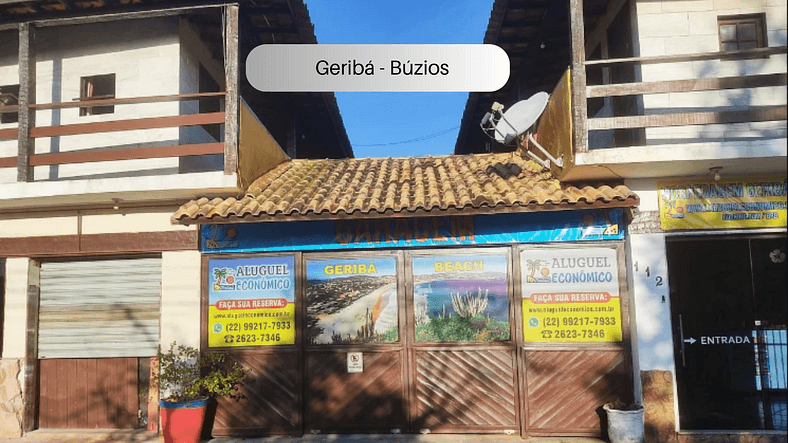 Geribá - Búzios - Suíte 16 - Aluguel Econômico