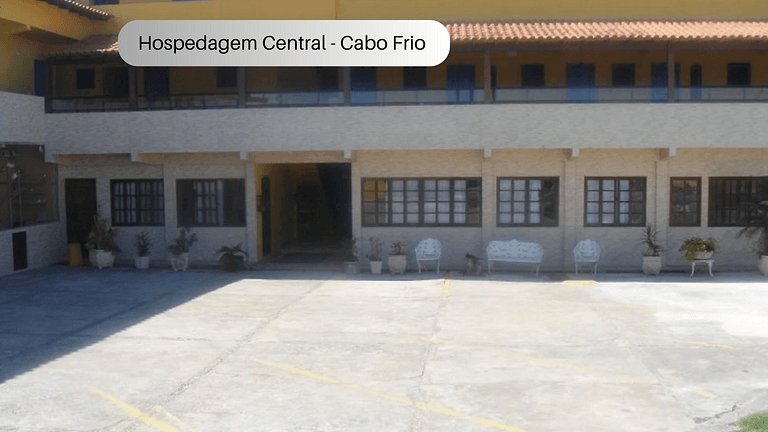 Hospedagem Central - Suíte 01 - Cabo Frio - Aluguel Econômic