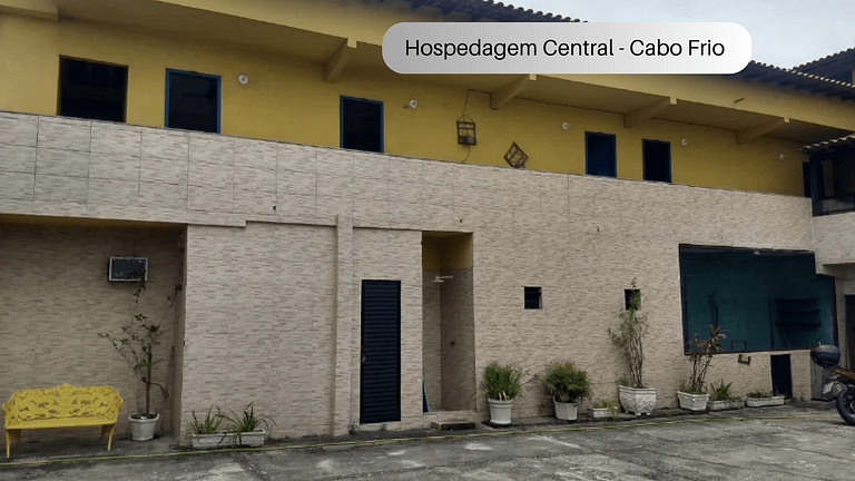 Hospedagem Central - Suíte 103 - Cabo Frio - Aluguel Econômi