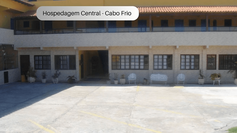 Hospedagem Central - Suíte 105 - Cabo Frio - Aluguel Econômi