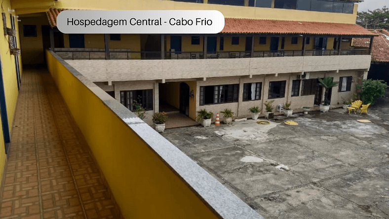 Hospedagem Central - Suíte 106 - Cabo Frio - Aluguel Econômi