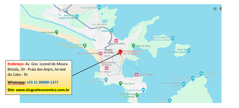 Recanto das Tartarugas - Suíte 04 - Arraial do Cabo - Alugue