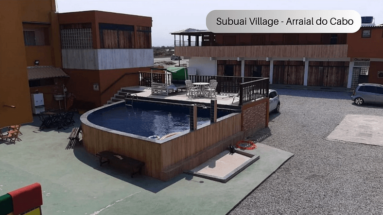 Subuai Village - Suíte 09 - Arraial do Cabo - Aluguel Econôm