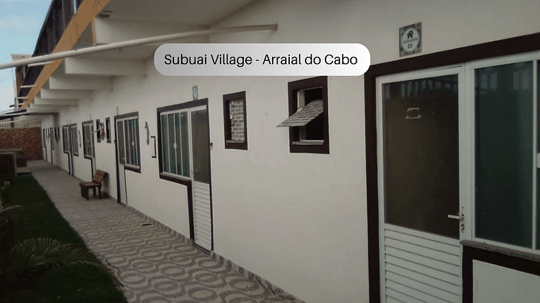 Subuai Village - Suíte 205 - Arraial do Cabo - Aluguel Econô