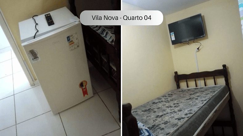 Vila Nova - Quarto 04 - Cabo Frio - Aluguel Econômico