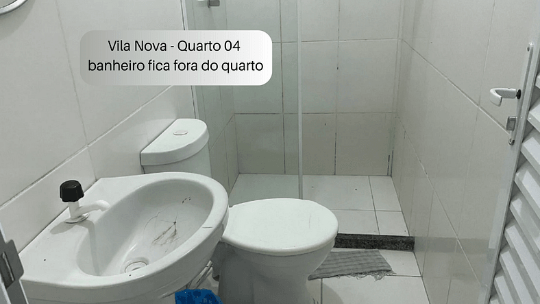 Vila Nova - Quarto 04 - Cabo Frio - Aluguel Econômico
