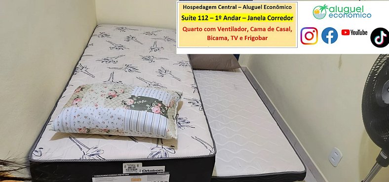 Alojamiento Céntrico - Suite 112 - Cabo Frio - Alquiler Econ