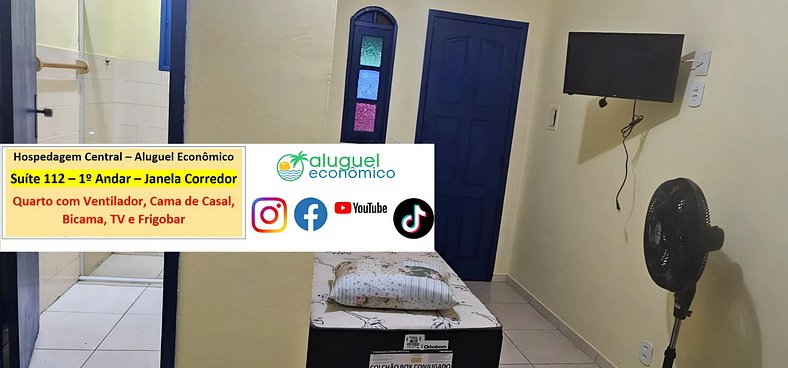 Alojamiento Céntrico - Suite 112 - Cabo Frio - Alquiler Econ