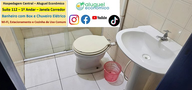 Alojamiento Céntrico - Suite 112 - Cabo Frio - Alquiler Econ