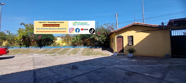 Alojamiento Céntrico - Suite 201 - Cabo Frio - Alquiler Econ