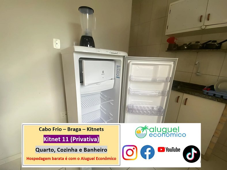 Braga - Kitnet 11 - Cabo Frio - Aluguel Econômico