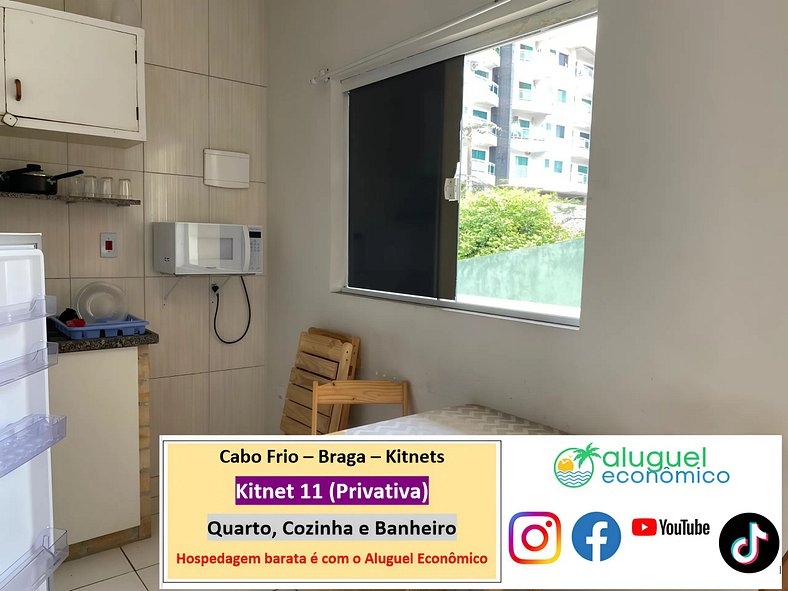 Braga - Kitnet 11 - Cabo Frio - Economic Rental