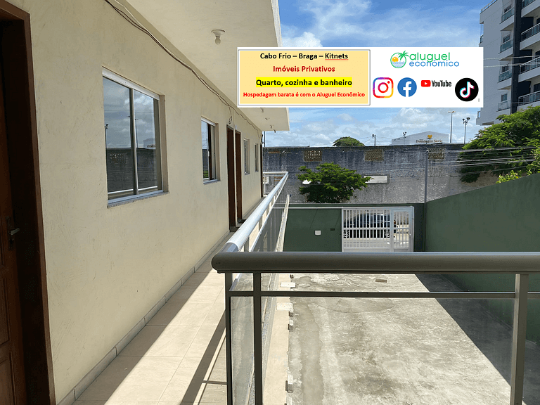 Braga - Kitnet 12 - Cabo Frio - Economic Rental