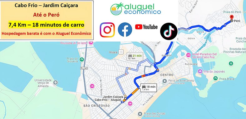 Braga - Kitnet 14 - Cabo Frio - Alquiler Económico