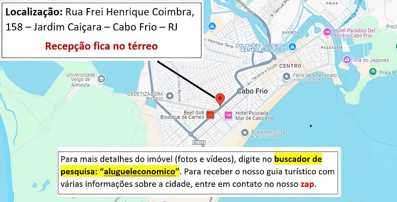 Braga - Kitnet 14 - Cabo Frio - Alquiler Económico