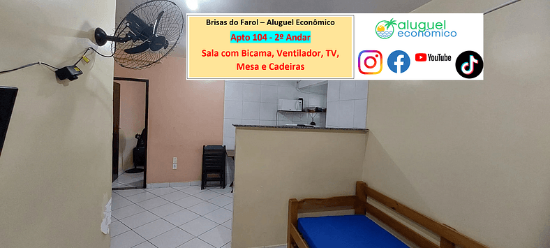 Brisas do Farol - Apt 104 - Arraial do Cabo - Economic Rent