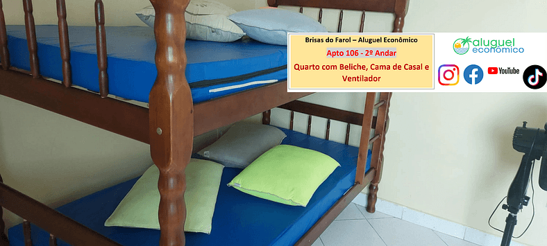 Brisas do Farol - Apto 106 - Arraial do Cabo - Alquiler Econ