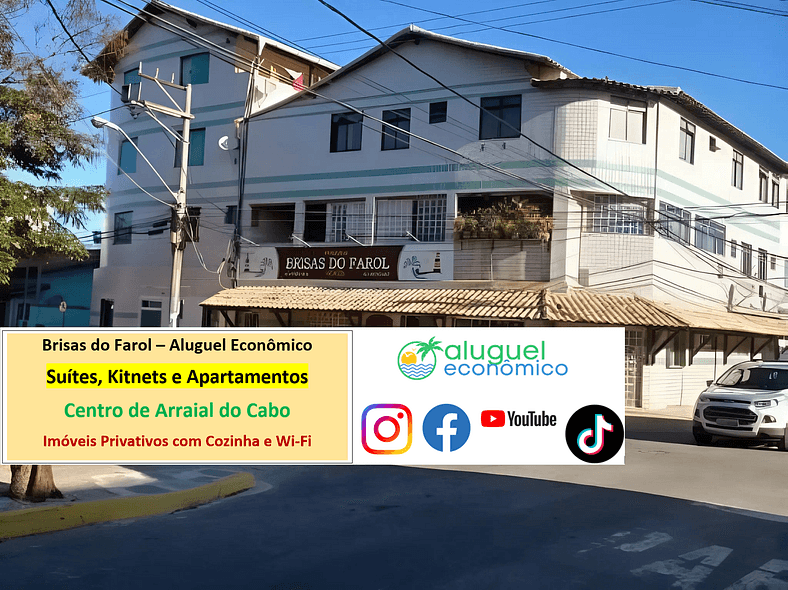 Brisas do Farol - Suite 101 - Arraial do Cabo - Alquiler Eco