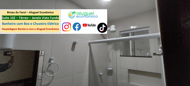 Brisas do Farol - Suite 102 - Arraial do Cabo - Alquiler Eco