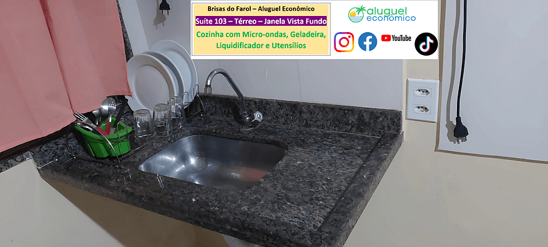 Brisas do Farol - Suite 103 - Arraial do Cabo - Alquiler Eco