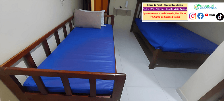 Brisas do Farol - Suite 103 - Arraial do Cabo - Economic Ren