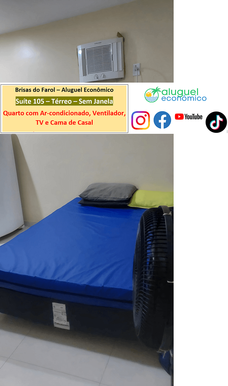 Brisas do Farol - Suite 105 - Arraial do Cabo - Alquiler Eco