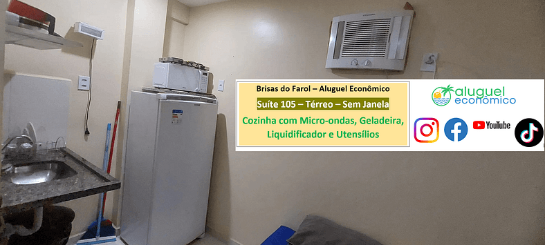 Brisas do Farol - Suite 105 - Arraial do Cabo - Alquiler Eco