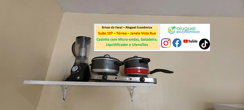 Brisas do Farol - Suite 107 - Arraial do Cabo - Economic Ren