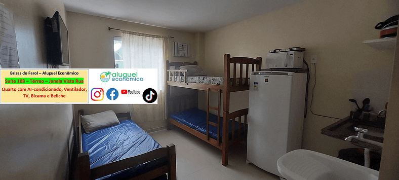 Brisas do Farol - Suite 108 - Arraial do Cabo - Alquiler Eco