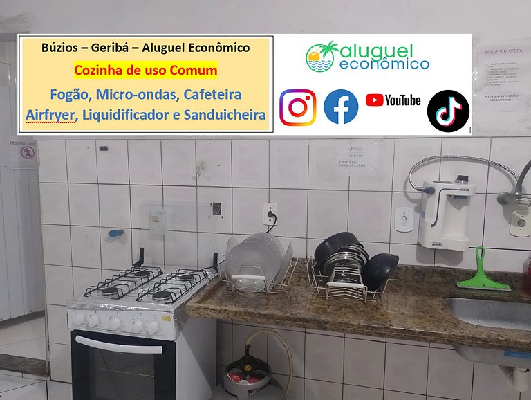 Geribá - Búzios - Suíte 11 - Aluguel Econômico