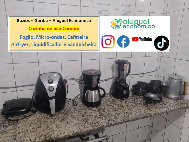 Geribá - Búzios - Suíte 11 - Aluguel Econômico