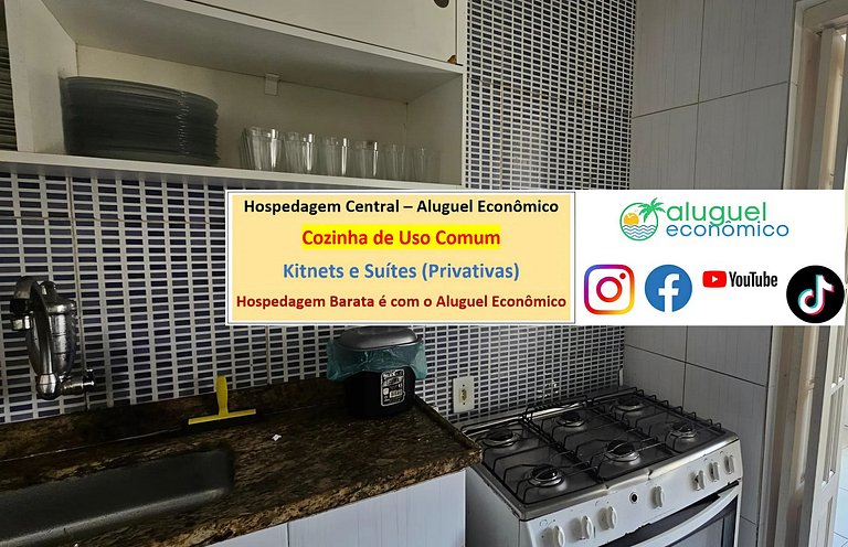 Hospedagem Central - Studio 115 - Cabo Frio - Aluguel Econôm