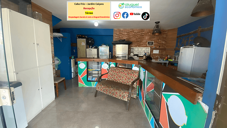 Jardim Caiçara - Suite 04 - Cabo Frio - Economic Rental