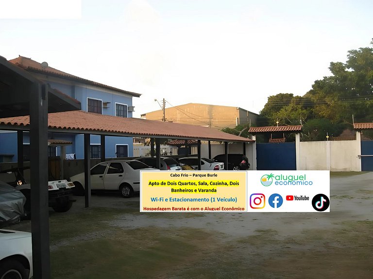 Parque Burle - Apt 203 - Cabo Frio - Economic Rental