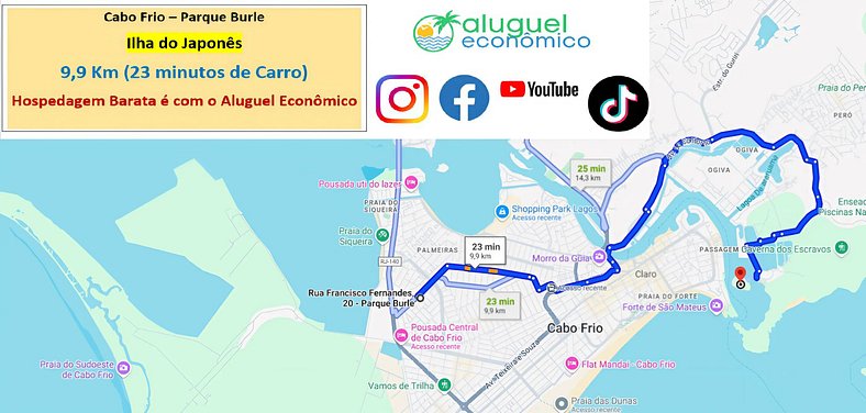 Parque Burle - Apto 203 - Cabo Frio - Alquiler Económico