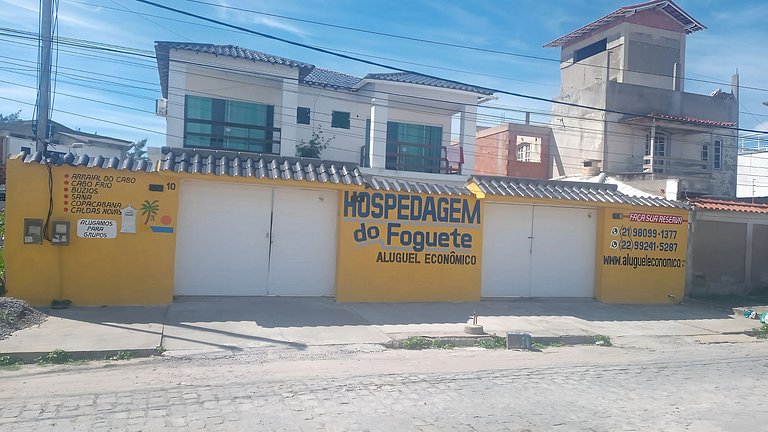 Praia do Foguete - Suíte 10 - Cabo Frio - Aluguel Econômico