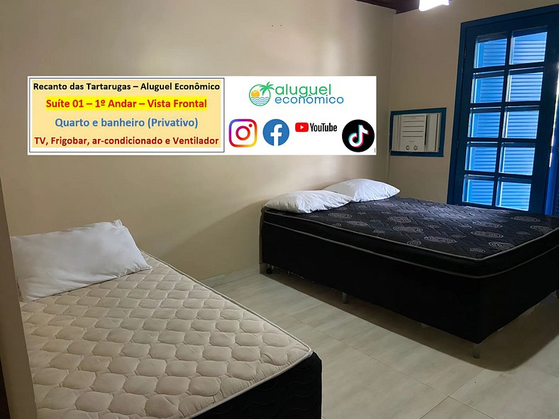 Recanto das Tartarugas - Suite 01 - Arraial do Cabo - Alquil