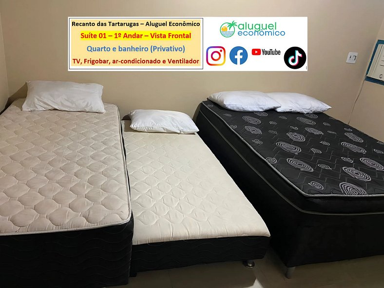 Recanto das Tartarugas - Suite 01 - Arraial do Cabo - Alquil