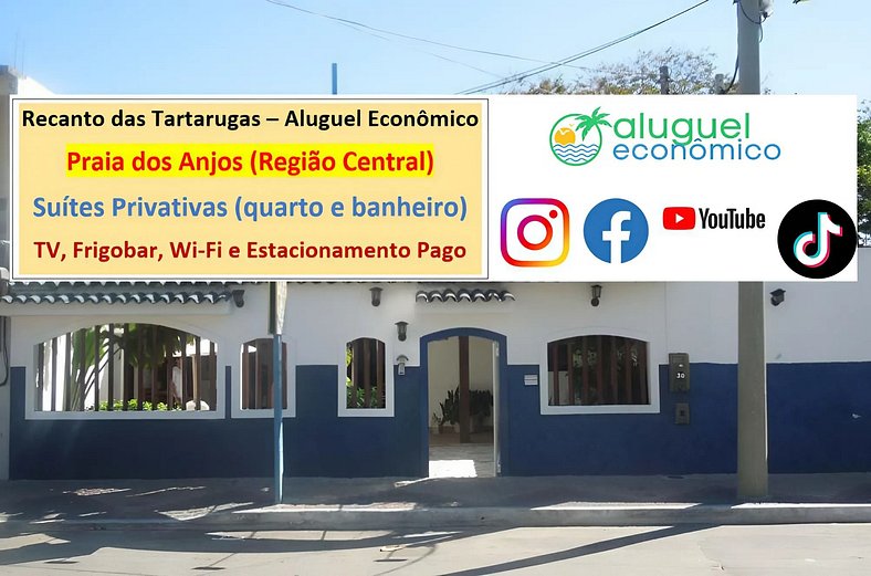 Recanto das Tartarugas - Suite 01 - Arraial do Cabo - Alquil