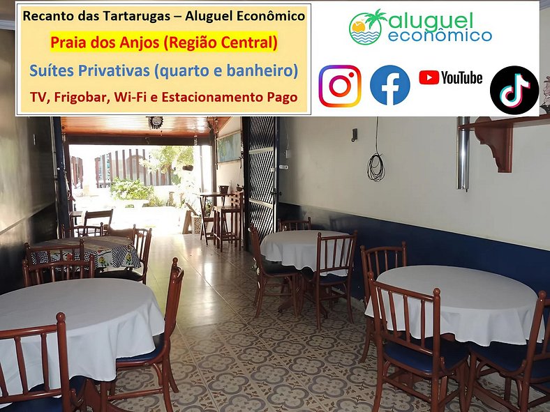 Recanto das Tartarugas - Suite 01 - Arraial do Cabo - Alquil