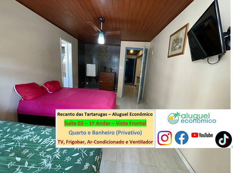 Recanto das Tartarugas - Suite 02 - Arraial do Cabo - Alquil