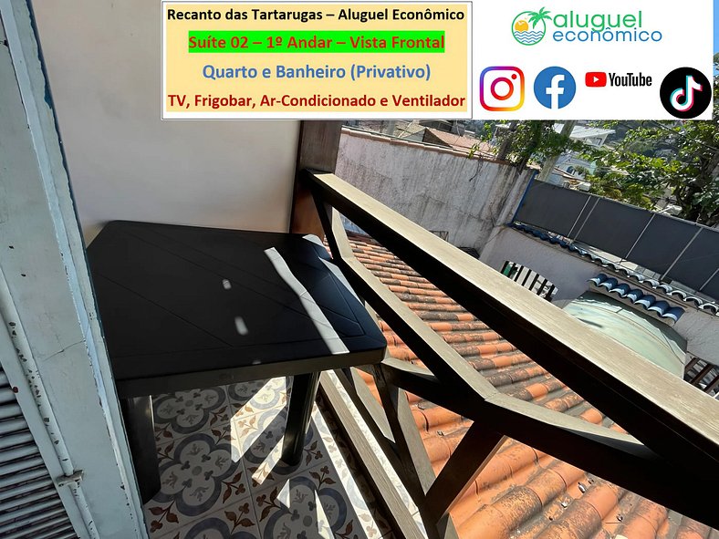 Recanto das Tartarugas - Suite 02 - Arraial do Cabo - Alquil