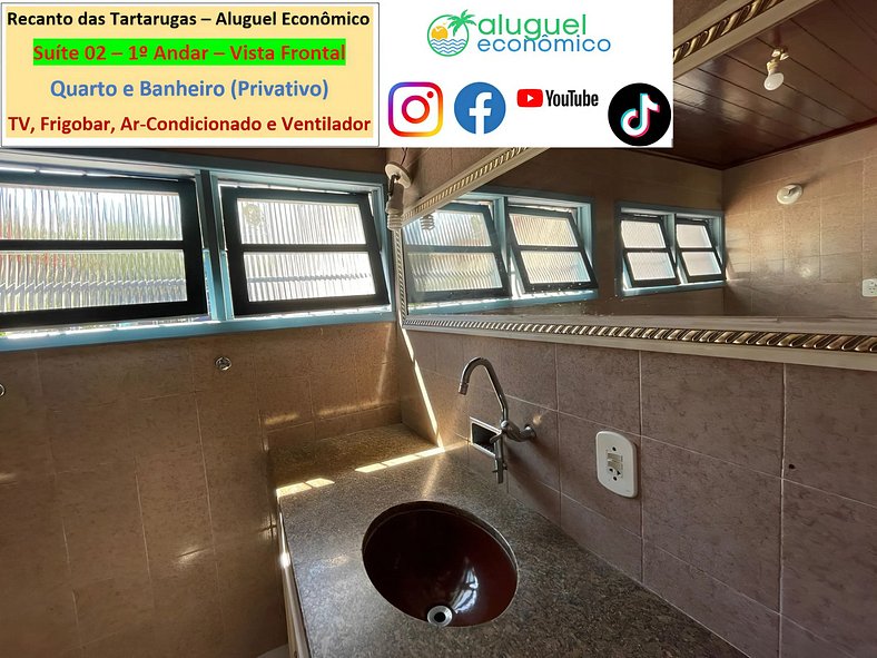 Recanto das Tartarugas - Suite 02 - Arraial do Cabo - Alquil