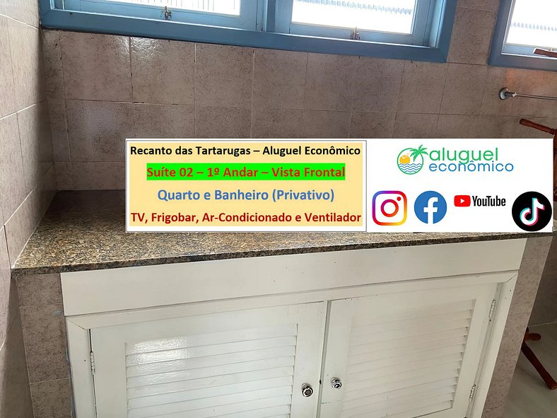 Recanto das Tartarugas - Suite 02 - Arraial do Cabo - Alquil