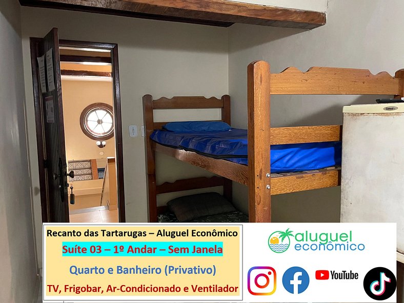 Recanto das Tartarugas - Suite 03 - Arraial do Cabo - Alquil