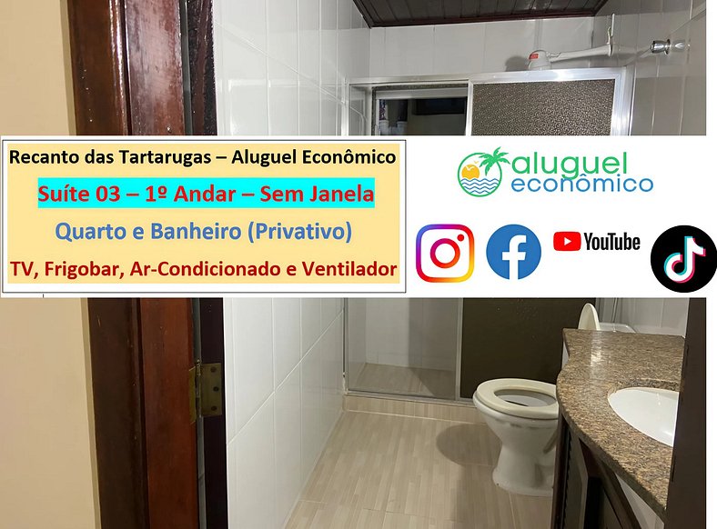 Recanto das Tartarugas - Suite 03 - Arraial do Cabo - Alquil